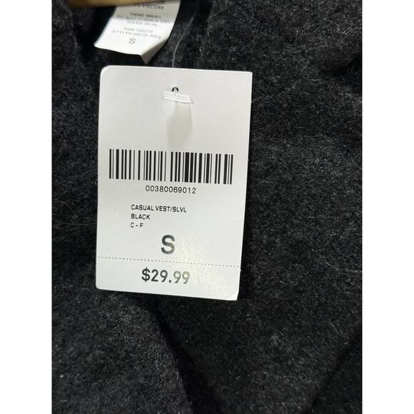 Forever 21 Love ❤️ Cameron Women’s Black Casual Winter Size S - Picture 8 of 10